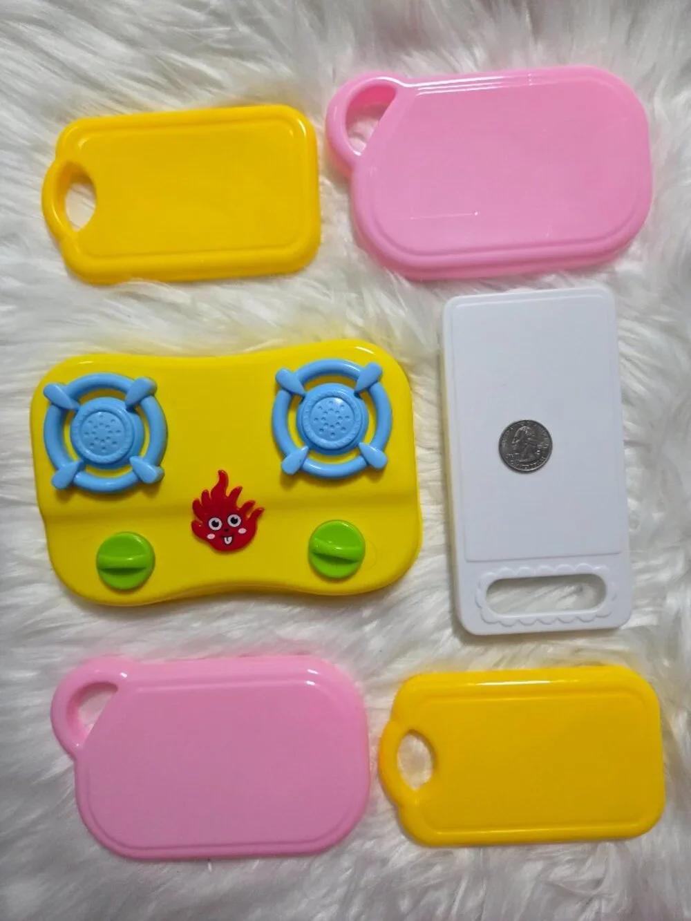 Set of 6 Pretend Play Cooking Accessory Toys